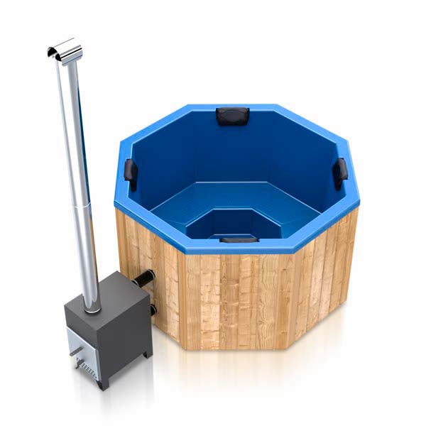 Octogonal hot tub - 6 personnes (1,8m x 1,8m)
