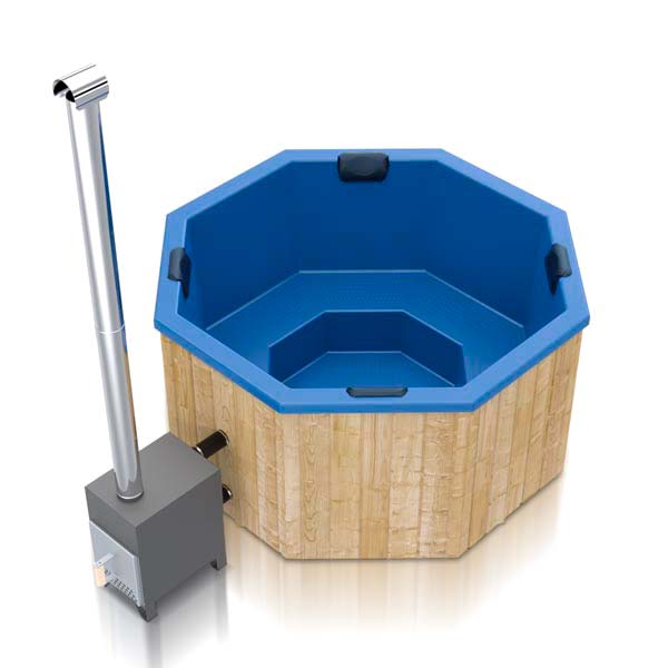 Octogonal hot tub - 7 personnes (2m x 2m)
