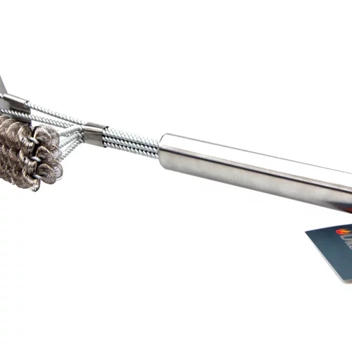 Brosse de nettoyage en acier inoxydable avec ouvre bouteille